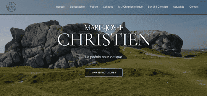 page d accueil Marie Josee Christien